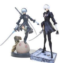 Game anime NieR Automata YoRHa No. 2 Type B 2B figure Cartoon Toy Action Figure Collection Model toy Doll 2024 - buy cheap