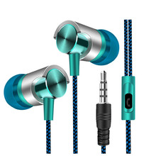 Universal 3.5mm In-Ear Stereo Earbuds Earphone Super Bass Stereo Music Headset With Mic For Cell Phone 2024 - buy cheap