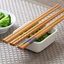 10 Pairs Bamboo Chopsticks Household Non-Slip Reusable Chinese Tableware Dinnerware Houseware Restaurant Kitchen Dinnerware 2024 - buy cheap