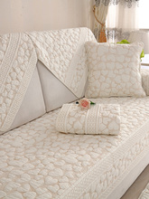 Almofada de sofá de tecido de quatro estações, almofada universal moderna, toalha de sofá de algodão universal, capa de sofá 2024 - compre barato
