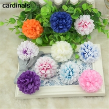 50pcs Mini Silk Artificial Hydrangea Flower Heads For Wedding Decorative  Kiss Ball DIY Scrapbooking Candy Box Craft Fake Flower 2024 - buy cheap