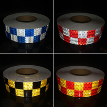 5cmx10m Square Self-Adhesive Reflective Warning Tape for Body Signs 2024 - buy cheap