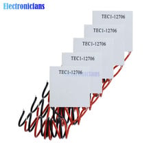 Resfriador termoelétrico tec112706, 5 peças, módulo de placa dissipadora de calor, tamanhos 200, resfriador termoelétrico tec, peltier 12v, novo aparelho de refrigeração semicondutor 2024 - compre barato