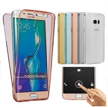 Мягкий чехол с полным покрытием 360 градусов для Samsung Galaxy Note 8 9 S8 S9 Plus, прозрачный чехол для Samsung S7 Edge A3 A5 A7 2017, силиконовый чехол 2024 - купить недорого