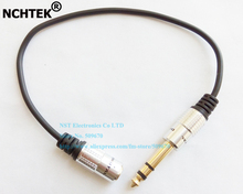 NCHTEK 1/8" 3.5MM Stereo Female Jack to 1/4" 6.35MM Stereo Male Plug Headphone Adapter Converter Cable 30CM/Free shipping/4PCS 2024 - buy cheap