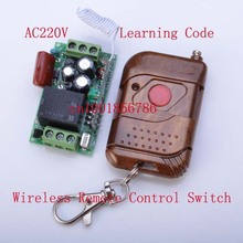 220V 1 CH Wireless Remote Control Switch System 315MHZ/ 433MHZ Power Switch wall built-up relay control System 2024 - buy cheap