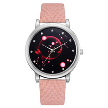 2019 novas chegadas relógios masculinos femininos casual quartzo pulseira de couro relógio de pulso analógico femme zegarek damski 2024 - compre barato