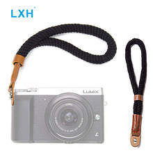 LXH Vintage canvas camera wrist strap for Sony Nikon Leica Canon Fujifilm X100F X-T20 X-T10 X-T2 X70 X-Pro2 X-E2S X-E2 X-E1 2024 - buy cheap