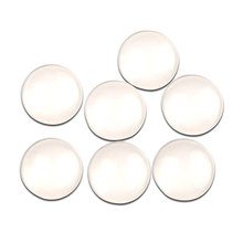 LF 10Pcs Clear Round Glass 25mm Decoration Crafts Flatback Cabochon Embellishments For Scrapbooking Kawaii Cute Diy Accessories 2024 - buy cheap