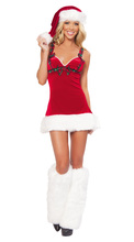 Free Shipping New Year Mrs. Claus Costumes for Christmas 2024 - buy cheap