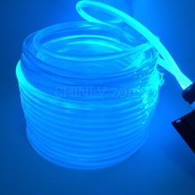 50meters 14.0mm Side Glow PMMA Fiber Optic Cable for led pool lights outline decoration 2024 - buy cheap