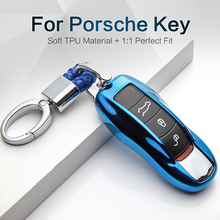 2018 New TPU Car Styling Key Case Cover For Porsche Cayenne 958 Panamera Macan 911 996 Key Ring Shell Auto Accessories For Girls 2024 - buy cheap