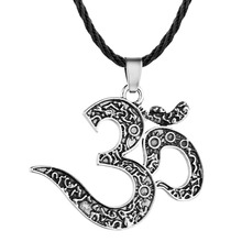 Om Yoga colgante joyería India mujer cuerda cadena collar hombres joyería 2024 - compra barato