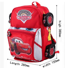 Free Shipping 2015 new most popular car children school bags,big size high quality car  backpack kids girls boys bag 2024 - buy cheap