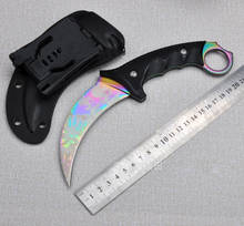 cs go karambit knife diagnostic-tool faca survival camping tools tactical pocket hunting knife ganzo knives edu counter strike 2024 - buy cheap