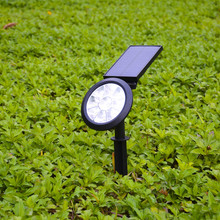 Solar Garden Lights LED Outdoor Solar Lamp For Garden Adjustable Lighting Angle Lawn Light Waterproof 2024 - buy cheap