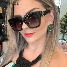 Gafas de sol cuadradas para hombre y mujer, lentes de sol cuadradas Retro con letras grandes F, a la moda, UV400, Vintage, 45839 2024 - compra barato