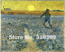 Free Shipping,100% handmade oil painting reproduction on linen canvas,Museum quality,The Sower by vincent van gogh 2024 - buy cheap