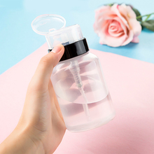 200/150ml Empty Plastic Nail Polish Remover Alcohol Liquid containers Press Pumping Dispenser Bottle for Nail Art UV Gel Cleaner 2024 - buy cheap
