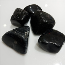 5 pcs Preto Natural Obsidian Cristal De Quartzo Pedra Rock Chips de Cura Energética crystalnatural pedras e minerais 3-5 cm 2024 - compre barato