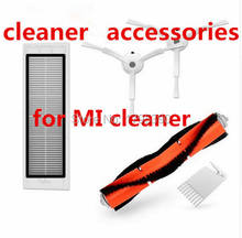 XIAOMI MI Robot Vacuum cleaner /2nd generation Parts Side Brush X2PC, HEPA Filter X2PC, Main Brush X1PC,1pcs cleaning tool 2024 - buy cheap