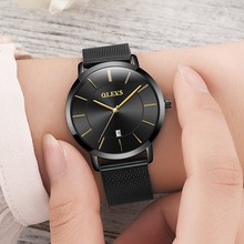 OLEVS 2018 Top Brand Business Female Watch Studen Luxury Watches Full steel Calendar Wristwatches Quartz Watches Girlfriend Gift 2024 - buy cheap