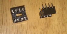60PCS/LOT 8pin DIP IC sockets Adaptor Solder Type 8 pin 2024 - buy cheap