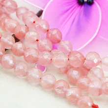 10mm Wholesale Pink Watermelon Tourmaline Round Accessory Crafts Loose Beads Semi Finished Stones Faceted Jewelry Making 15inch 2024 - buy cheap