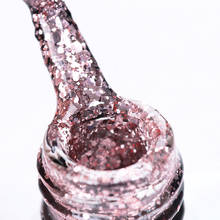 BORN PRETTY 5ml Rose Gold Nail Gel 1 Bottle Glitter Shining Soak Off UV Gel  Nail Art Gel Polish 2024 - buy cheap