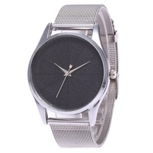 Hot New Men Quartz Watch Fashion Women Watches Simple Frosted Spotted Lettering Casual Silver Luxury Ladies Watches Women Reloj 2024 - buy cheap