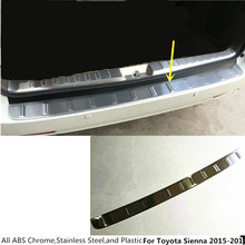 Capa protetora para toyota sienna 2015 2016 2017, para para-choque traseiro externo, 1 peça 2024 - compre barato