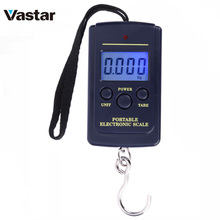 Vastar 40kg x 10g Mini Digital Weight Scale For Suitcase Luggage Travel Weighting Portable Electronic Fish Hanging Hook Scale 2024 - buy cheap