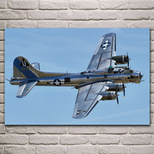 Boeing B 17 flying Fortress Aircraft ww2 Bomber posters de pared, imagen para el hogar, decoración de sala de estar para dormitorio KJ212 2024 - compra barato