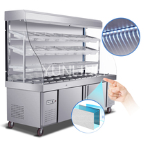 Commercial Refrigeration Showcase Vegetable Refrigeration Cabinet Spicy Hot Pot Freezer   LB-896 2024 - buy cheap