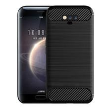 Funda de absorción de choque TPU suave Anti arañazos fibra de carbono funda Original para Huawei Honor Magic funda 2024 - compra barato