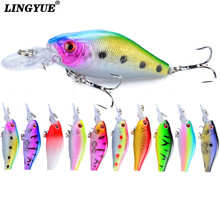 1 pcs High Quality  Minnow Fishing Lure 10 Color Fishing Bait 7CM-8.5g Carp Fishing hooks Lead Hard Lure  Fishing Tackle 2024 - buy cheap