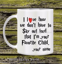 I love how we don't have to say funny travel novelty mug Ceramic white coffee tea cup Personalized Birthday Easter gifts 11oz 2024 - buy cheap