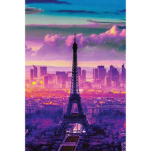 5D DIY Diamond Embroidery Paris Tower Scenery Full Square&Round Diamond Mosaic Gift Diamond Painting Cross Stitch Needlework 2024 - buy cheap