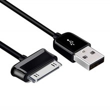 30-контактный USB-кабель для зарядки и передачи данных для Samsung galaxy P1000, P3100, P3110, P5100, P5110, P7300, P7500, P7510, N8000, tab 2, 3, 8,9, 10,1 2024 - купить недорого