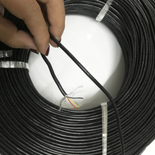 Cable blindado UL2547 28awg, Cable multinúcleo de 2 núcleos trenzado, línea de señal trenzada de cobre estañado, negro, gris, Cable de PVC de 1 m 2024 - compra barato
