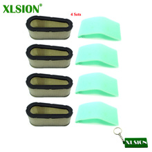 Xlsion-filtro de ar pré-filtro para jack & stratton 493909, 496894, 496894s, lg496894jd lg496894s 2024 - compre barato