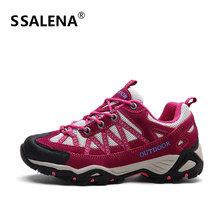Women Mountain Hiking Shoes Anti-Skid Wear Resistant Athletics Shoes Footwear Professional Climbing Sneakers AA51064 2024 - buy cheap