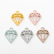 Amuletos de pingente de metal de liga de zinco estilo coreano, 22 peças, faça você mesmo, fabricação de joias 4483 2024 - compre barato