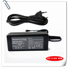 12V 3.33A Laptop AC Adapter Charger For Samsung XE700T1C XE500T1C Tablet PC A12-040N1A Notebook Power Supply Cord 40w 2024 - buy cheap