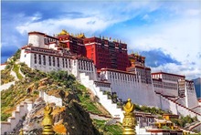 3d wallpaper HD Tibet Potala Palace scenery living room home decor Custom mural photo 3d wall murals wallpaper for walls 3 d 2024 - buy cheap