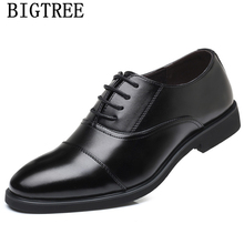 Sapatos masculinos de negócios clássico sapatos de couro preto vestido de escritório sapatos masculinos elegantes zapatos de vestido de homem scarpe uomo 2024 - compre barato