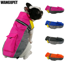 Jaqueta noturna para cachorro, roupa de inverno à prova d'água com mochila pequena para animais de estimação 2024 - compre barato