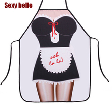 Enjoyable Cooking Baking Apron Sexy cartoon Kitchen Dinner Party Baking Aprons Of Wendy Mama dady Women Man 2024 - buy cheap