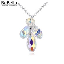 BeBella-collar con colgante de cristal para mujer, Gargantilla con colgante de cristal, hecho con Cristales austriacos de Swarovski, regalo para mujer 2024 - compra barato