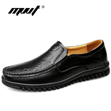 Handemad Genuine Leather Shoes Men Loafers Cow Leather Casual Shoes Male High Quality Men Flats Man Footwear Plus Size 47 2024 - buy cheap